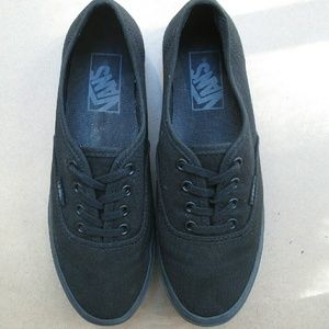 Vans Authentic Platform Black Grunge 90's