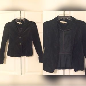 🎉9/12/16 HP🎉PERFECT FALL Teal Loft Velvet Blazer