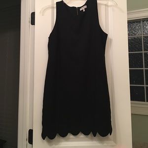 Beautiful black scalloped dress SOLD
