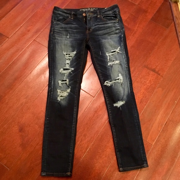 Dark denim Jeggings. So cute!