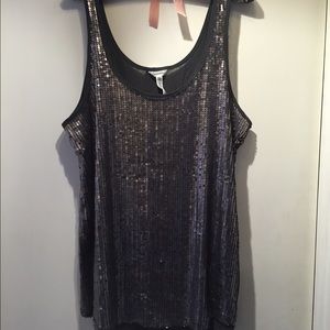 Aeropostale Sequined Tank Top NWOT
