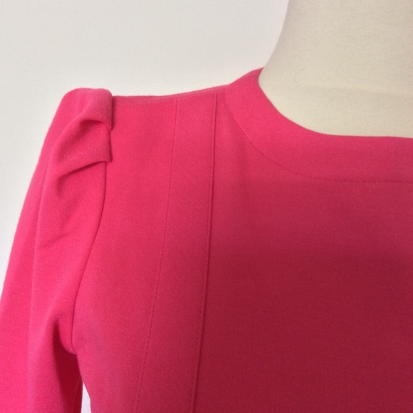 Vintage Leslie Fay Pink Sheath Dress - Picture 3 of 4