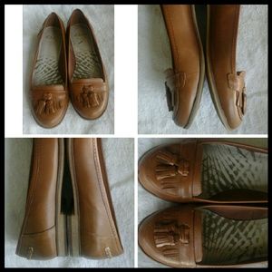 Leather Flats by Clarks