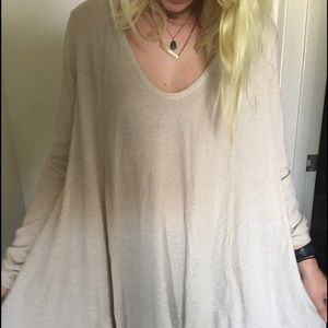 FP Oversized Waffle Knit