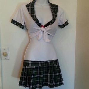 School girl Halloween costume