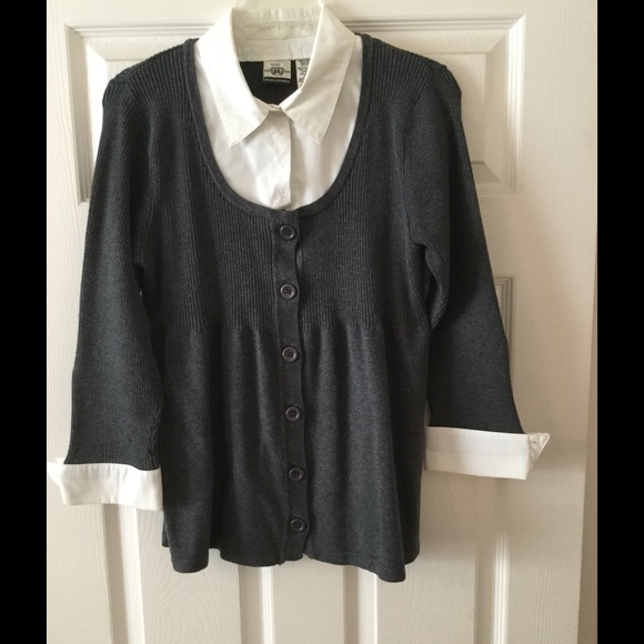 Two in one sweater/blouse - Picture 1 of 1