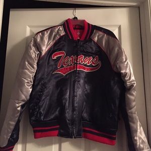 Womens NFL Houston Texans coat. Size L