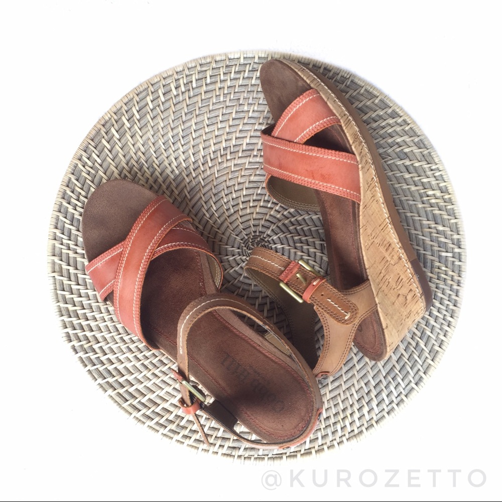 Cobb Hill Cork Wedge "Neve" Sandals