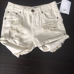 One teaspoon shorts