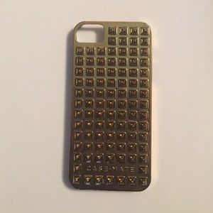 Spiked gold iPhone 5 case