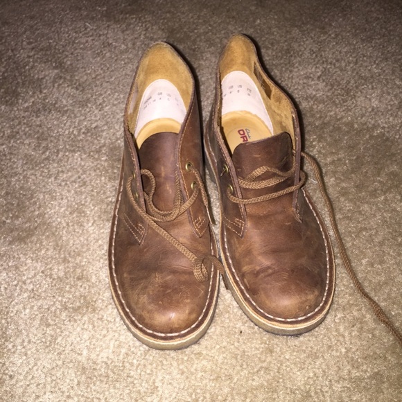 Clark desert boots