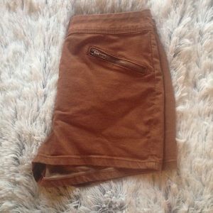 Bullhead Denim Co High Waist Brown Shorts