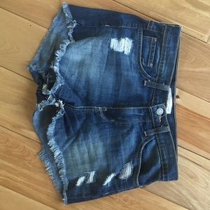 Flying Monkey Jean Shorts