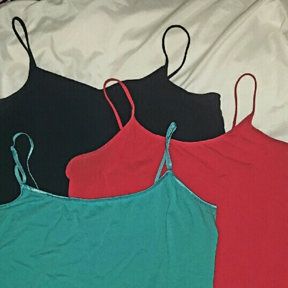 3 camis! Perfect to layer!!