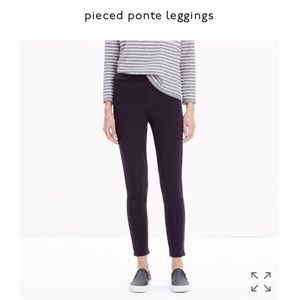 Madewell Pieced Ponte Pant