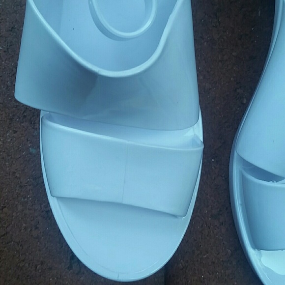 American apparel jelly sandal w/ankle strap NEW - Picture 4 of 4