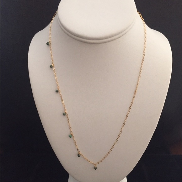 One side beaded necklace - Picture 1 of 4