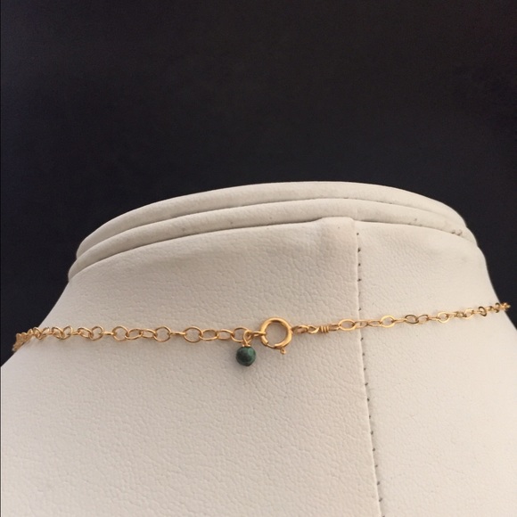 One side beaded necklace - Picture 4 of 4