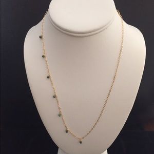 One side beaded necklace
