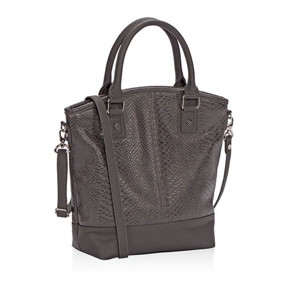 New Thirty One Paris Jewell Purse - Charcoal Snake