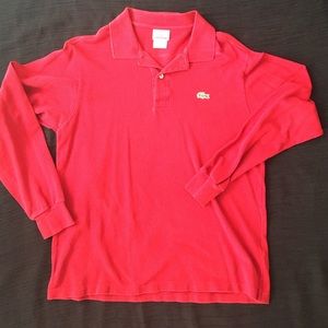 Lacoste polo men's size 4 /small