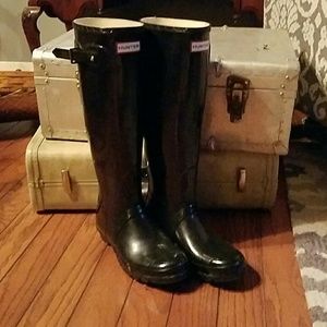 Black Hunter Rain Boots