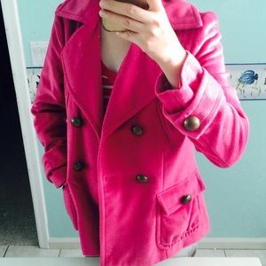Hot Pink Coat Kensie US L