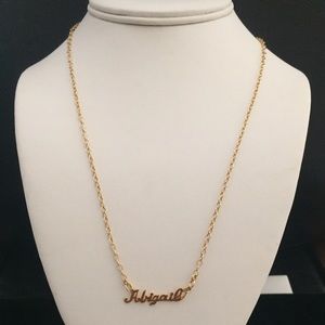 Named necklace