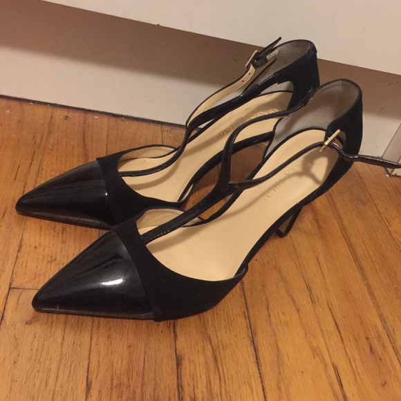 Ivanka Trump Camela T-Strap Stilettos