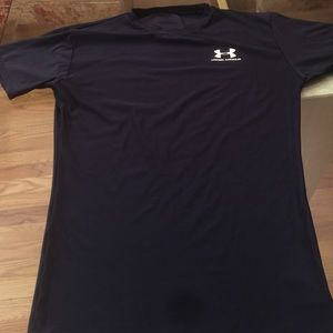 Underarmor blue compression  men's shirt