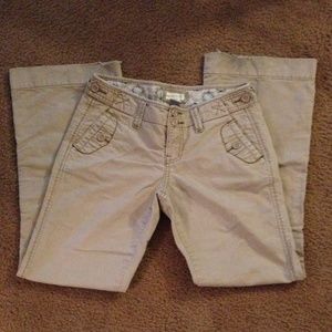 Maurice's khakis size 3/4 short!
