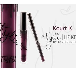Kylie Lipstick & Lip Liner: Kourt K
