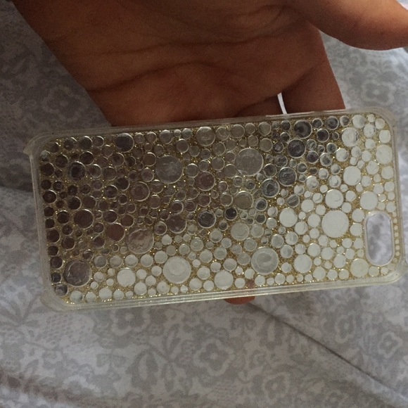 Gold bling iPhone 5s case - Picture 2 of 4