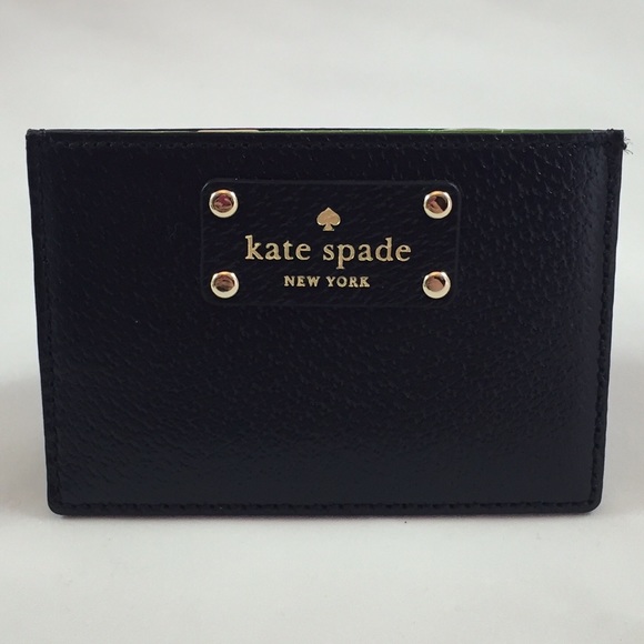 kate spade Handbags - BRAND NEW Black Kate Spade Card Holder