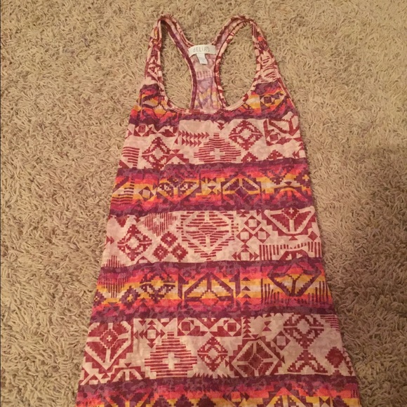 Racer back tank top
