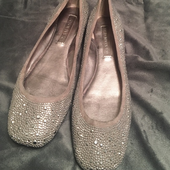 BCBG MaxAzria flats 7.5 never been worn