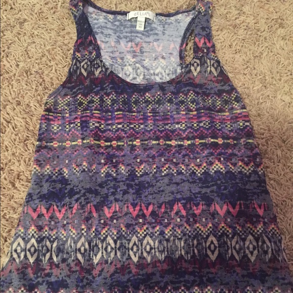 Racer back tank top