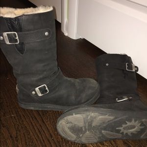 Black UGG winter boot size 9