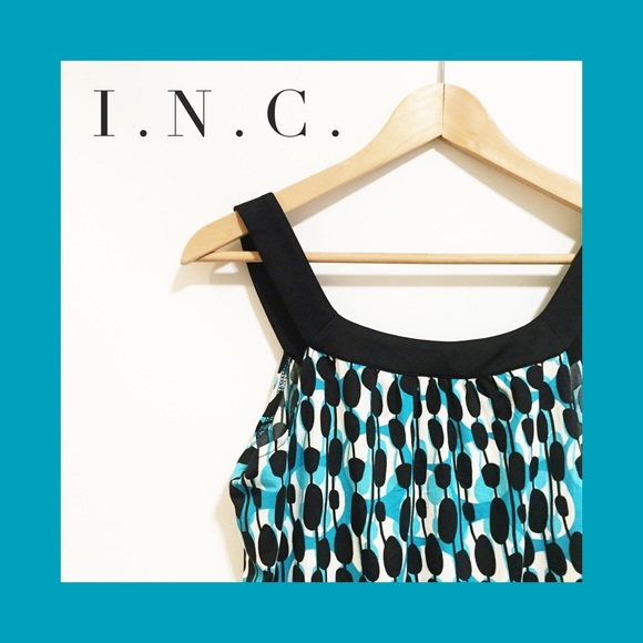 Black & Blue I.N.C. International Concepts Top.