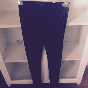 Crushed velvet leggings size XS.