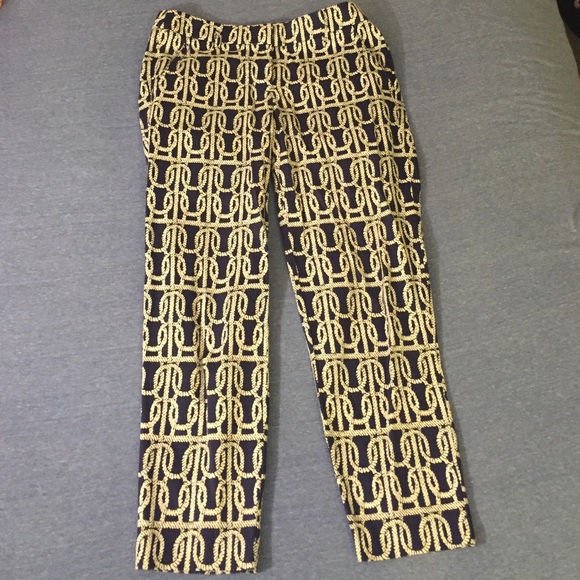 JCrew rope linked ankle pants