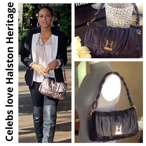 Halston Heritage Handbags - ❤️HOST PICK❤ HALSTON Gorgeous Halston logo purse