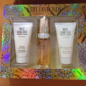 Elizabeth Taylor White Diamond perfume set