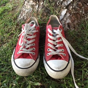 Red converse