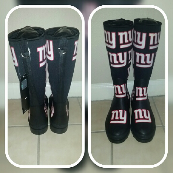 "BRAND NEW NFL GIANTS RAIN BOOTS;