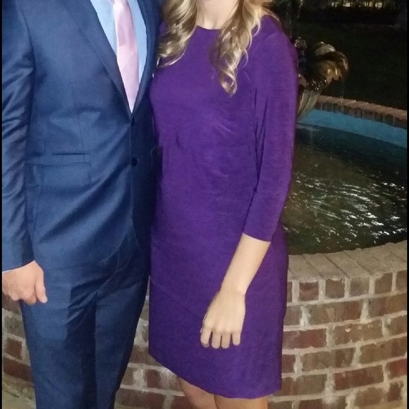 Dress purple - Picture 3 of 3