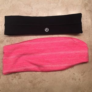 Sweat bands - lululemon and VS