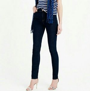 J. crew lookout high rise skinny jeans in resin
