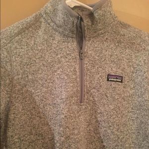 Grey Patagonia half zip