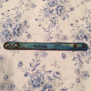 Genuine leather bracelet